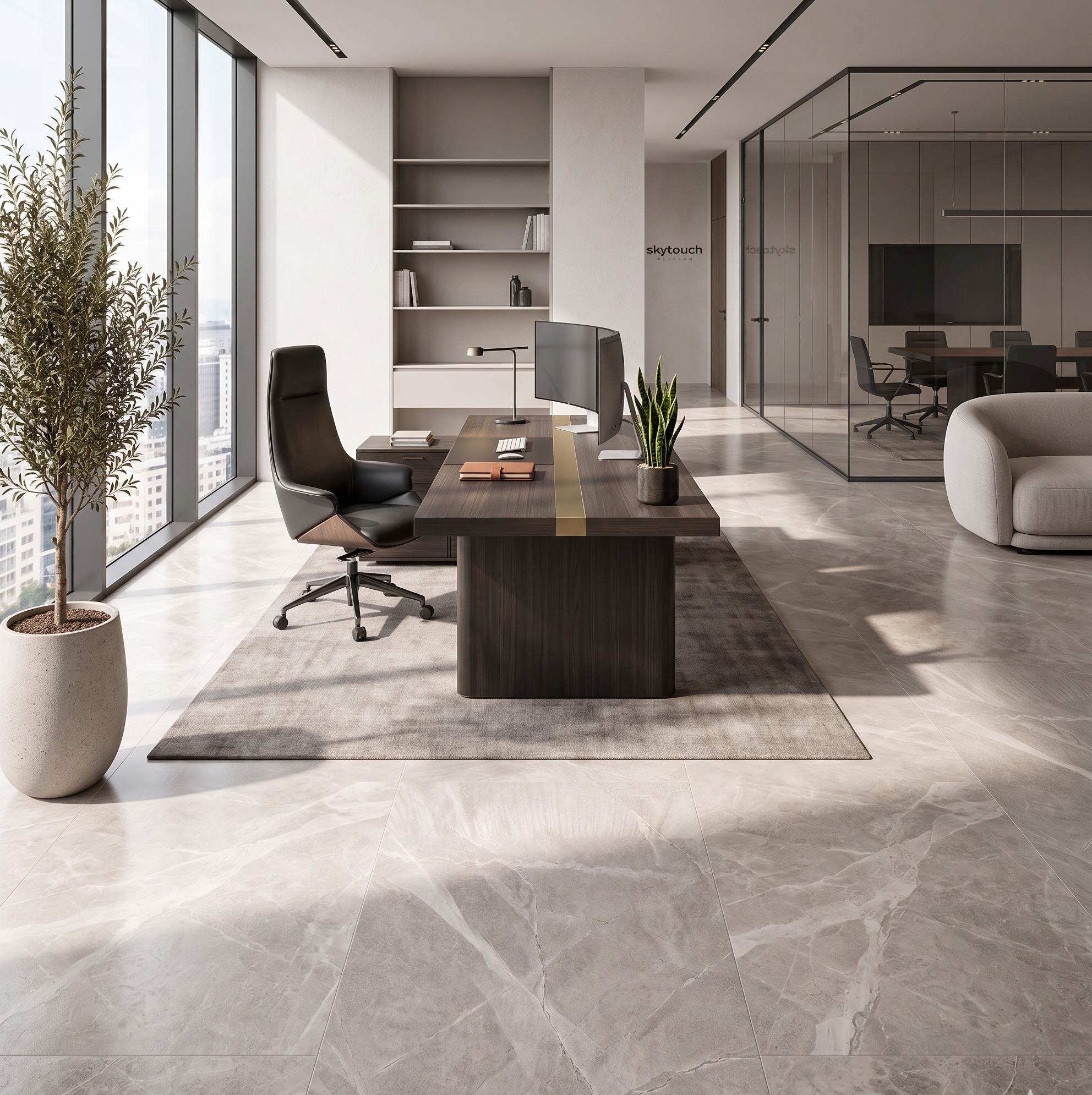 Büro mit Skytouch Fliesen